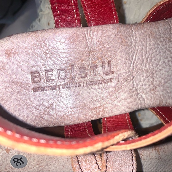 Bed Stu Paulina Platform Leather Clogs Sandals Nectar Lux Women’s 7 - Picture 7 of 11